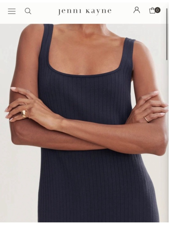 Jenni Kayne Dresses & Skirts - NWT Jenni Kayne Rib Tank Maxi Dress Dark Navy M